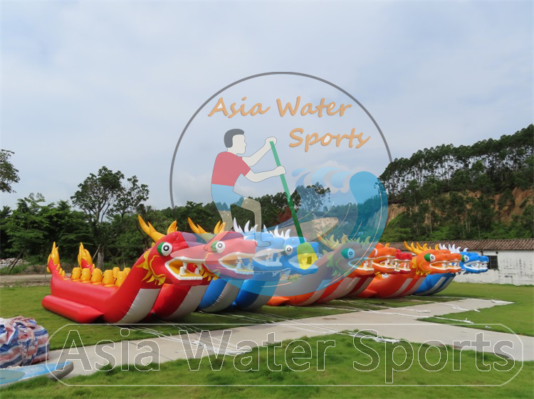 Inflatable Towable Dragon Boat Inflatable Banana Boat