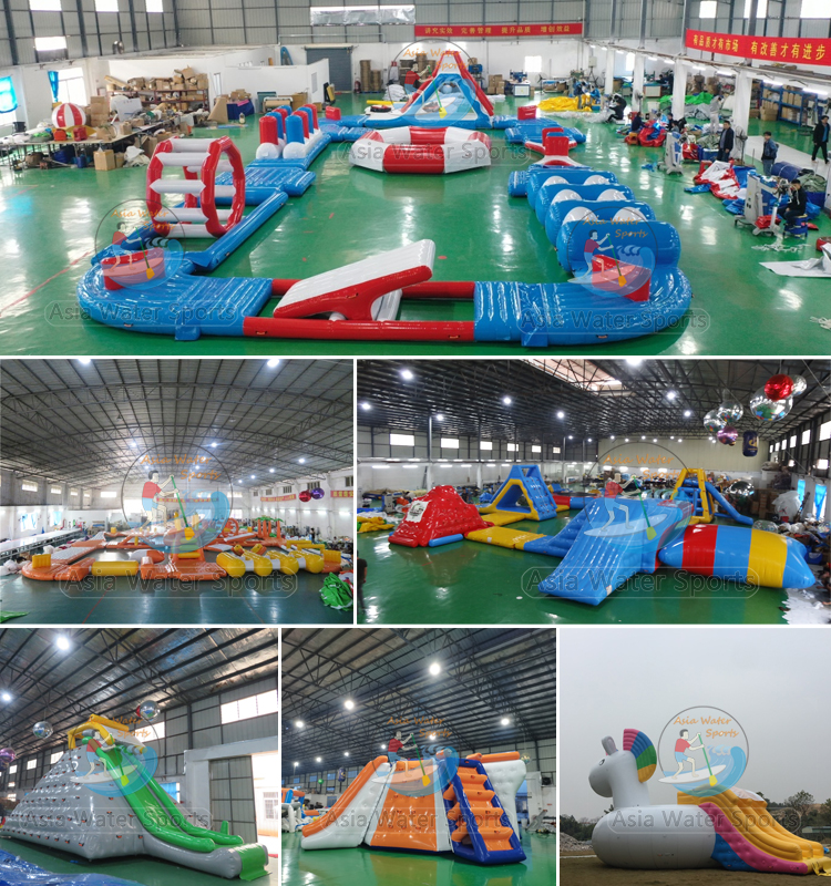 The Inflatable Water Park Aqua Park Water Playground