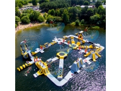 Sea floating water park