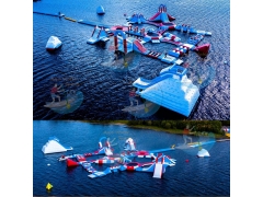 The Largest Inflatable Water Park