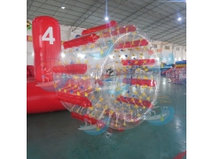 Hot Selling Inflatable Water Polo Goal, Customized Water Walking Wheel and Pool Goal Games