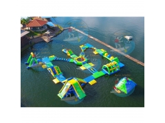 Lake Shore Inflatable Water Park