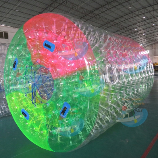 Customized Inflatable Roller Ball, Colorful Floating Water Roller & Water Toys