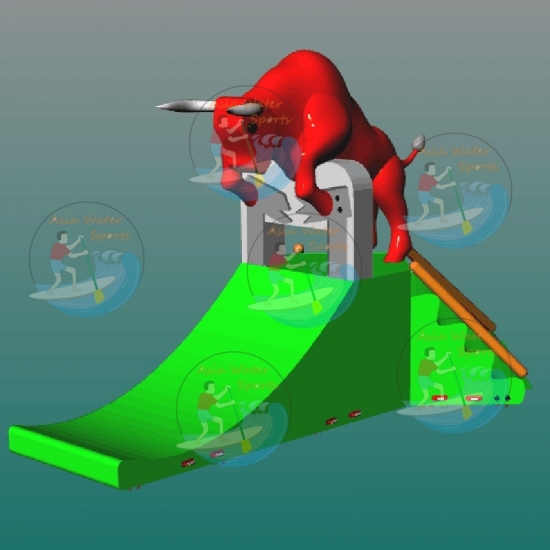 Where is the world's largest inflatable water park?